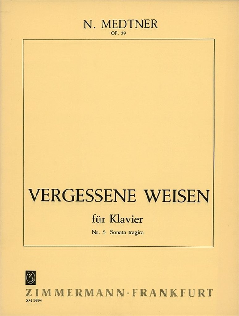 Vergessene Weisen op. 39