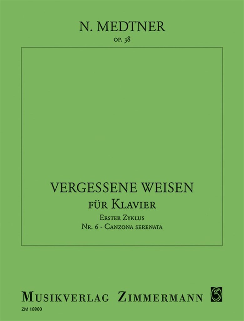 Vergessene Weisen op. 38
