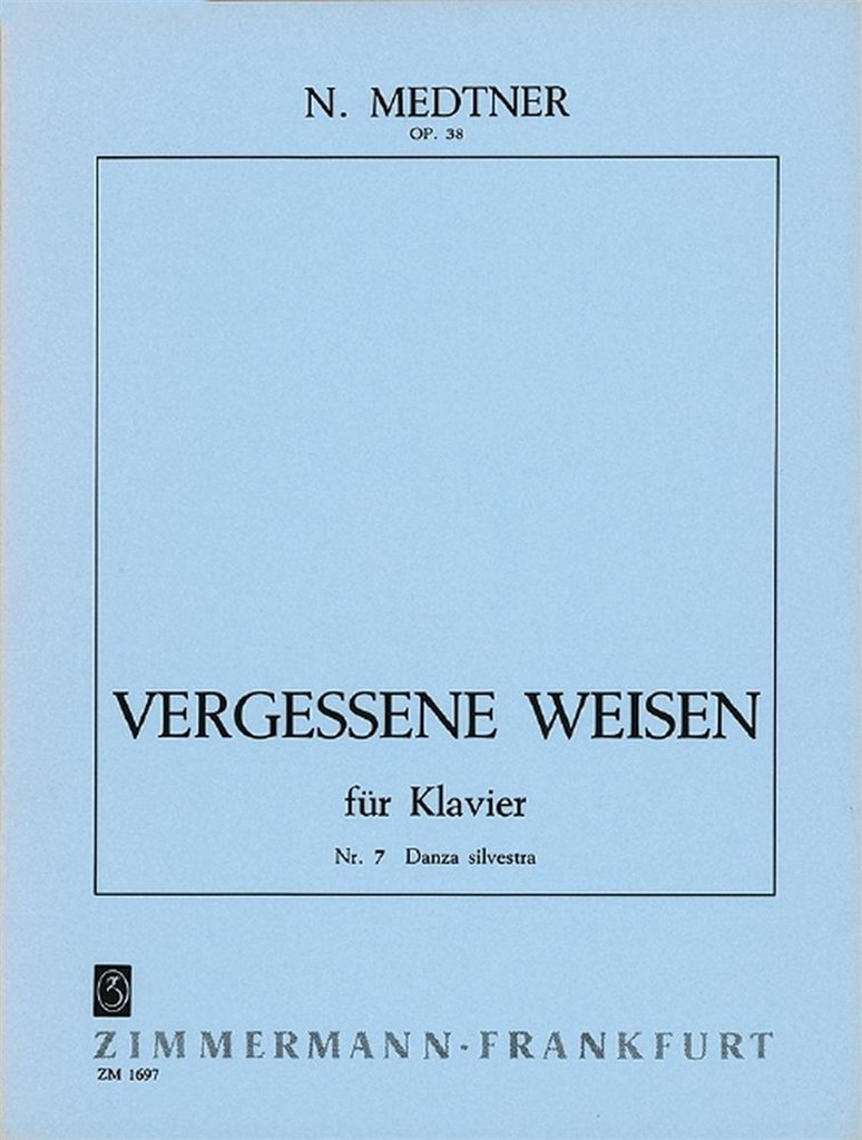 Vergessene Weisen op. 38