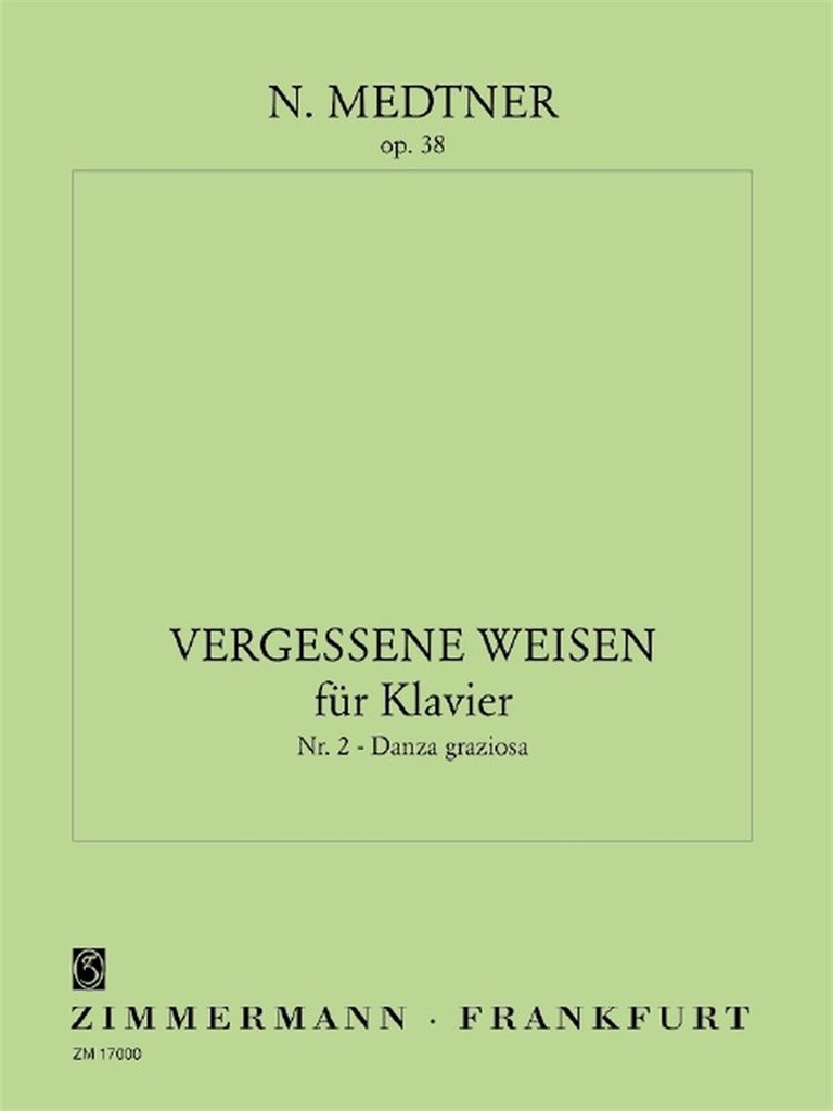 Vergessene Weisen op. 38 Nr. 2