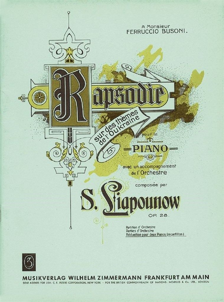 Ukrainische Rhapsodie op. 28