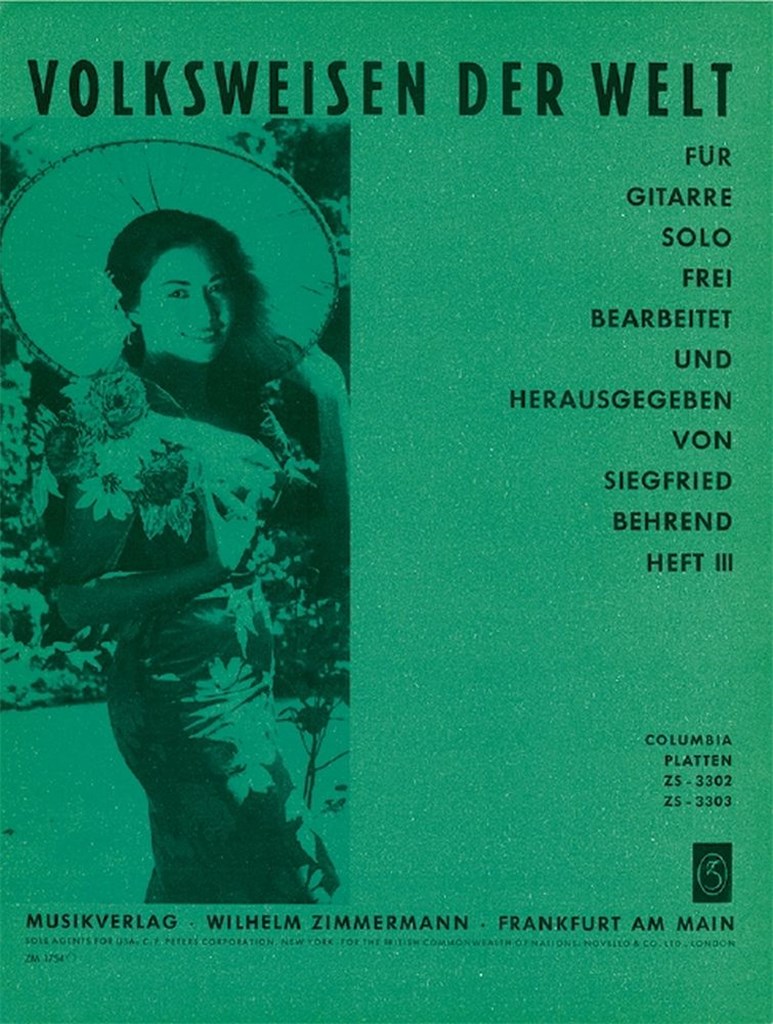 Volksweisen der Welt Heft 3