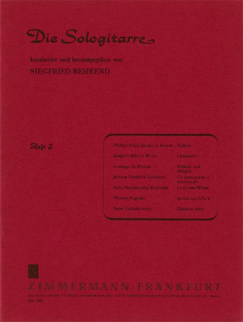 DIE SOLOGITARRE Heft 2
