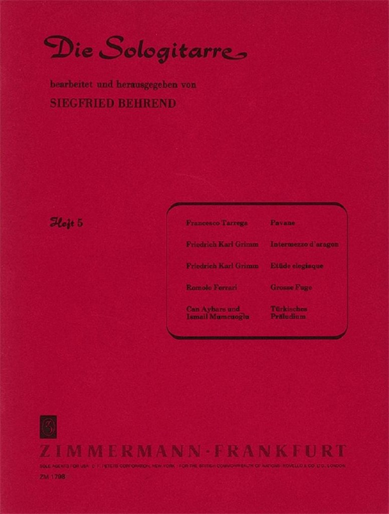 DIE SOLOGITARRE Heft 5