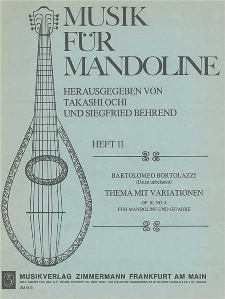 Fünf Fresken und zwei böhmische Tänze für Gitarre