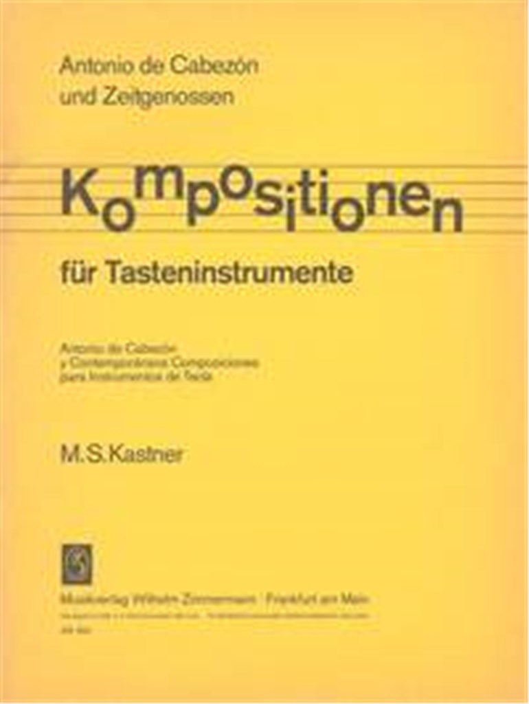 Kompositionen von A. de Cabezón und Zeitgenossen