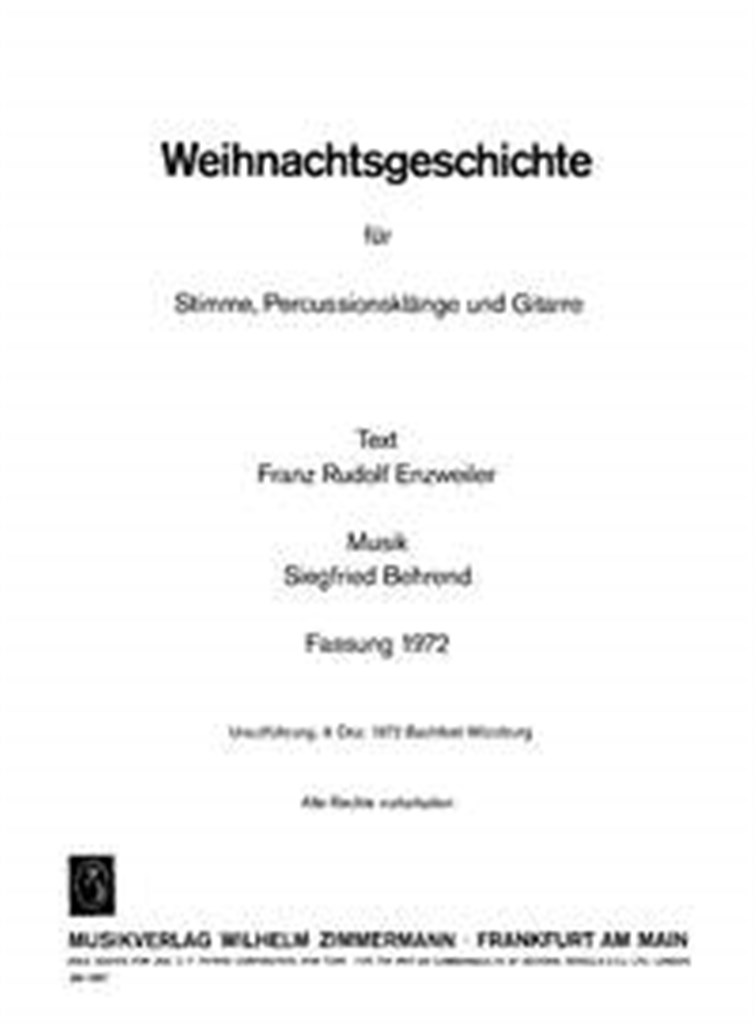 Weihnachtsgeschichte