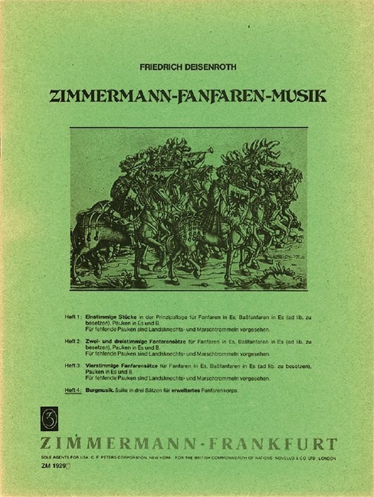 Zimmermann-Fanfaren-Musik Heft 4