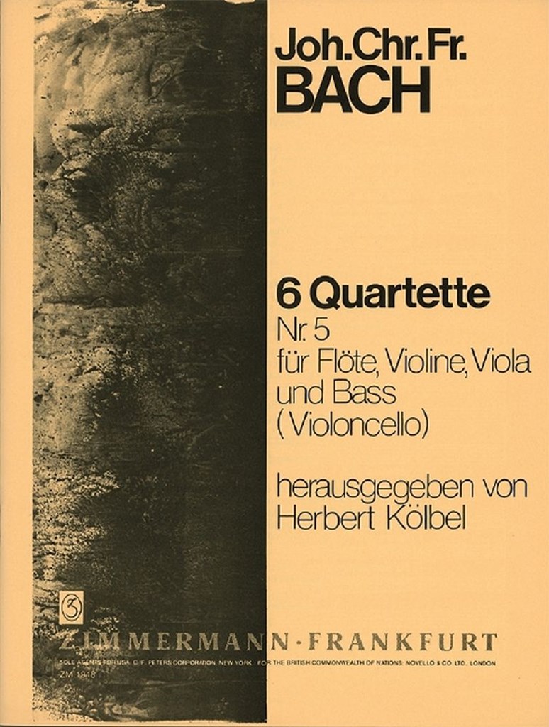 Sechs Flötenquartette Nr. 5