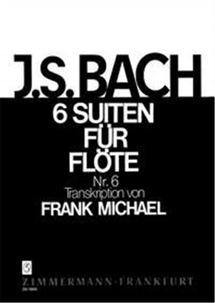 Suite No 6 In D Major Bwv 1012