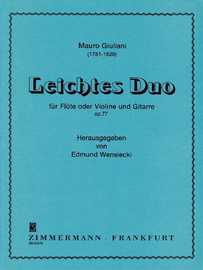 Leichtes Duo op. 77