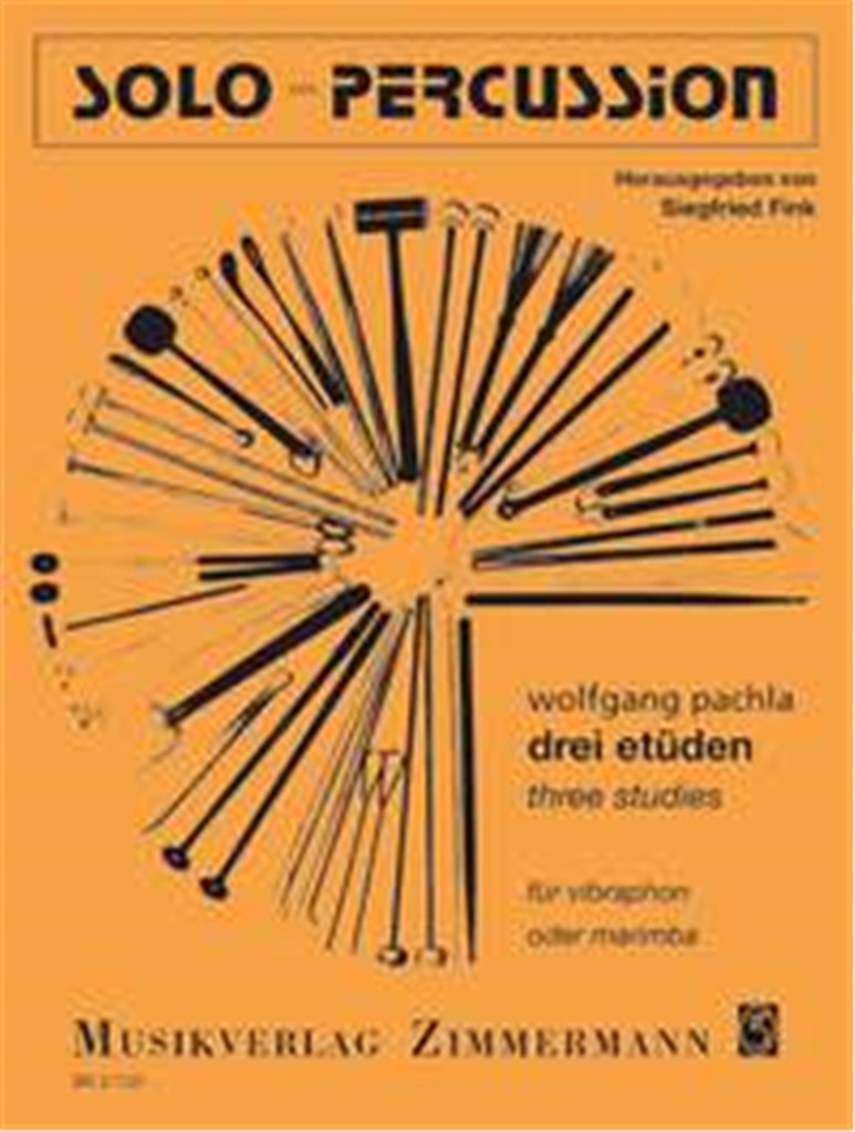 Drei Etüden für Vibrafon oder Marimba