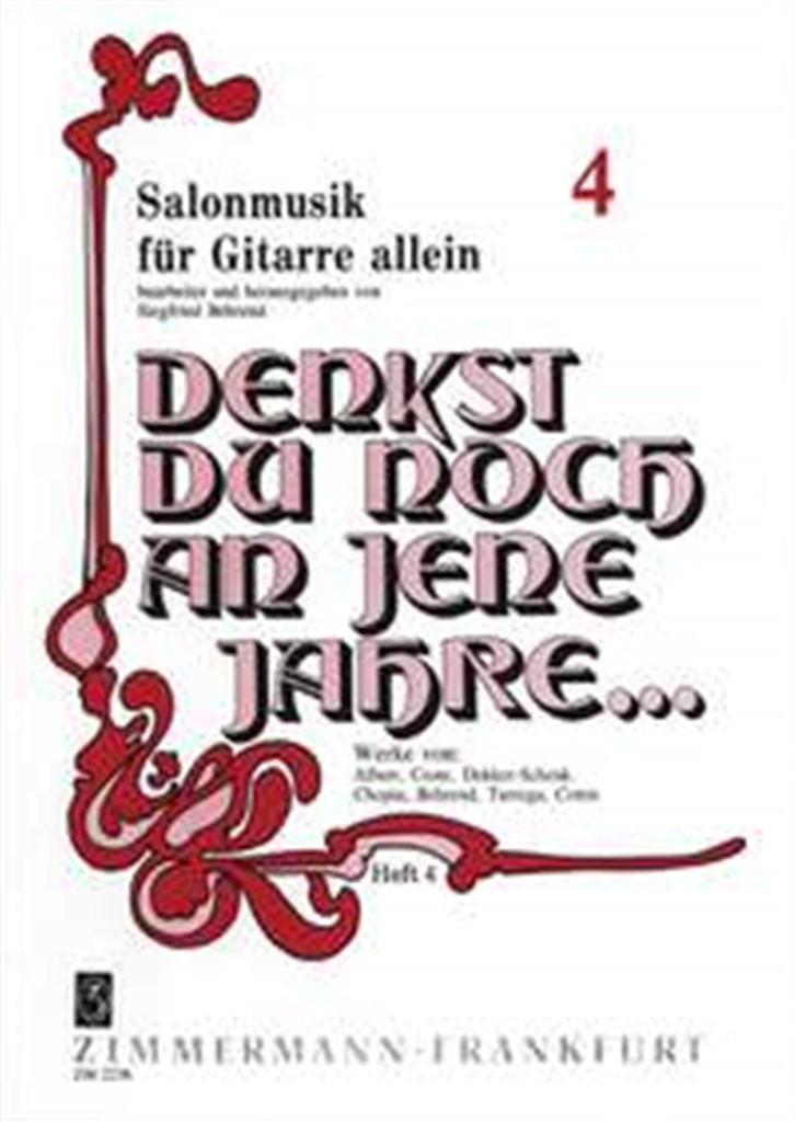Denkst du noch an jene Jahre Heft 4