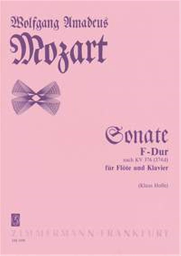 Sonate F-Dur KV 376 (374d) KV 376 (374d)