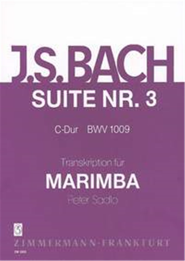 Suite III C-Dur BWV 1009