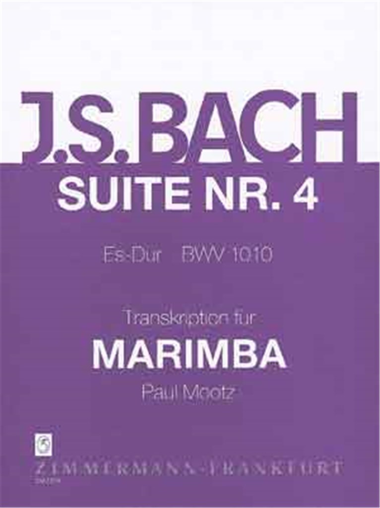 Suite 4 Bwv1010