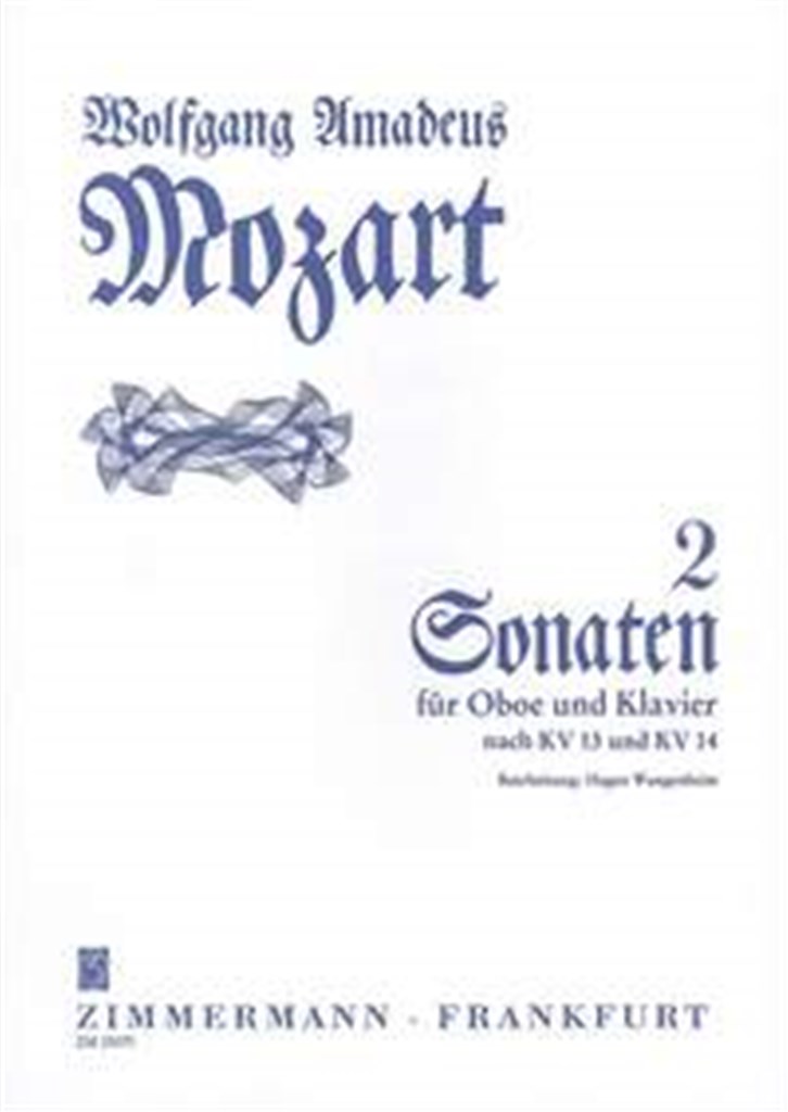 Sonate C-Dur und F-Dur KV 14+13
