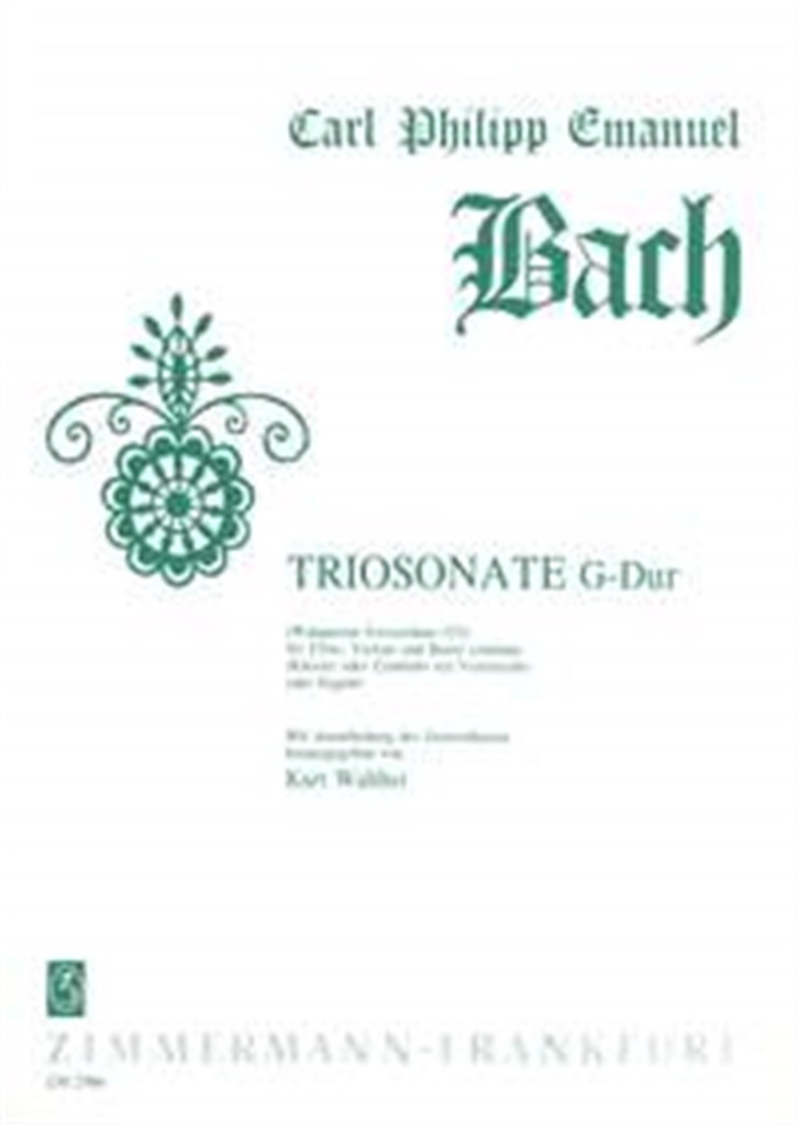 Triosonate G-Dur Wq 152