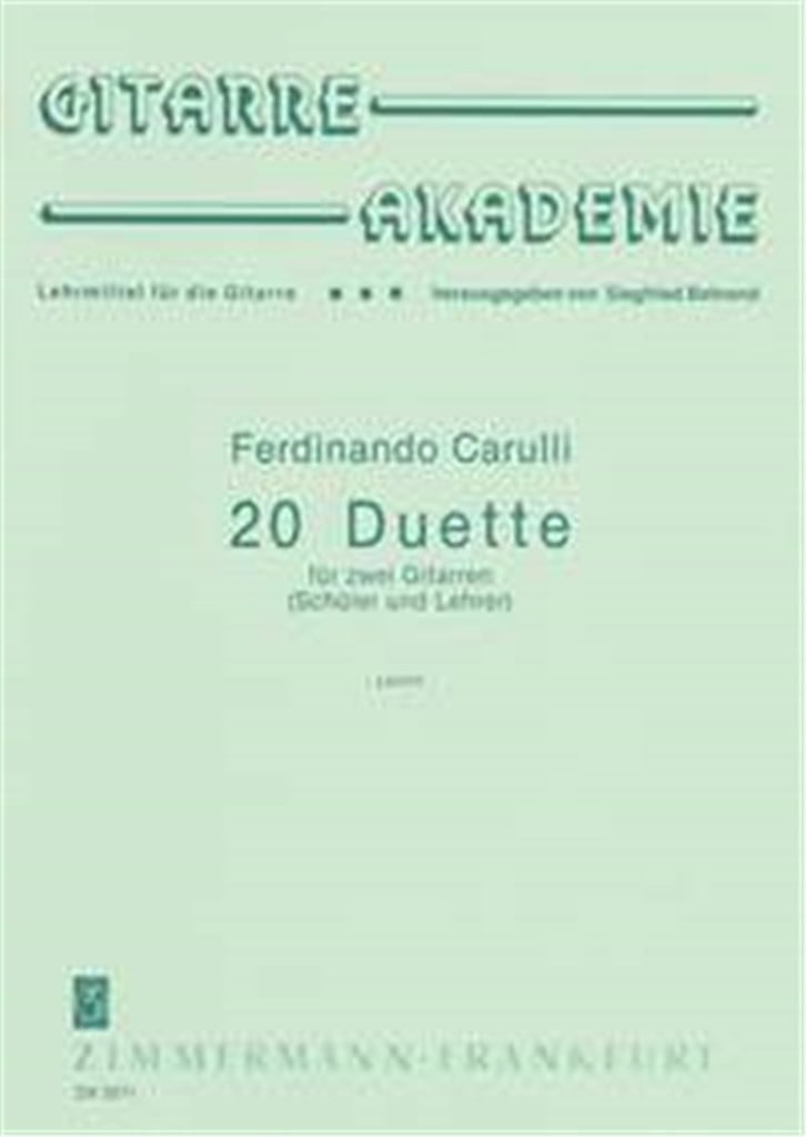 20 Duette (Schüler und Lehrer)