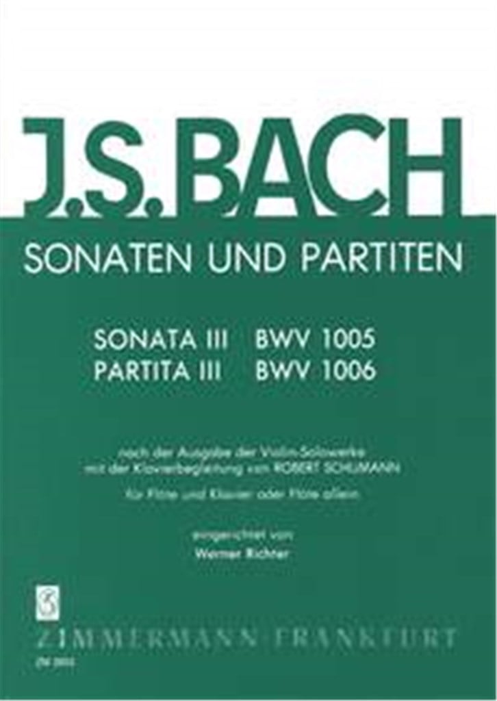 Sonaten und Partiten BWV 1005/1006 Heft 3