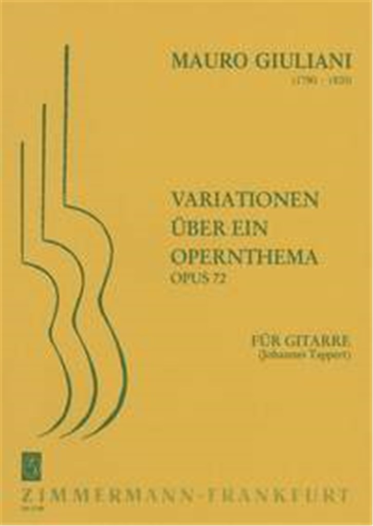 Variationen über ein Opernthema op. 72