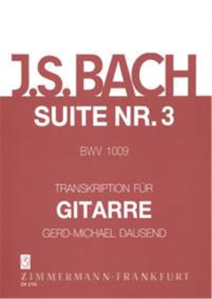Sechs Suiten BWV 1009