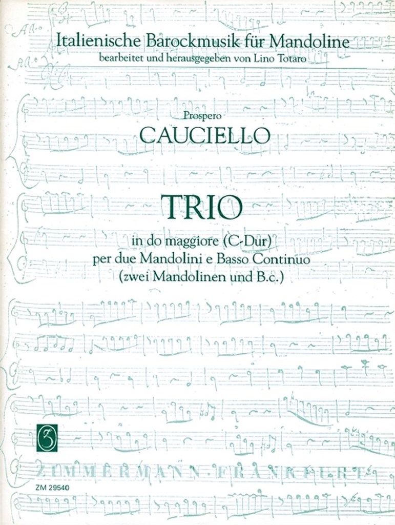 Trio per due Mandolini e Basso Continuo