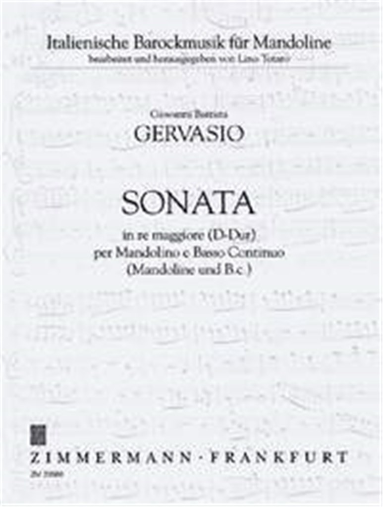 Sonata per Mandolino e Basso Continuo