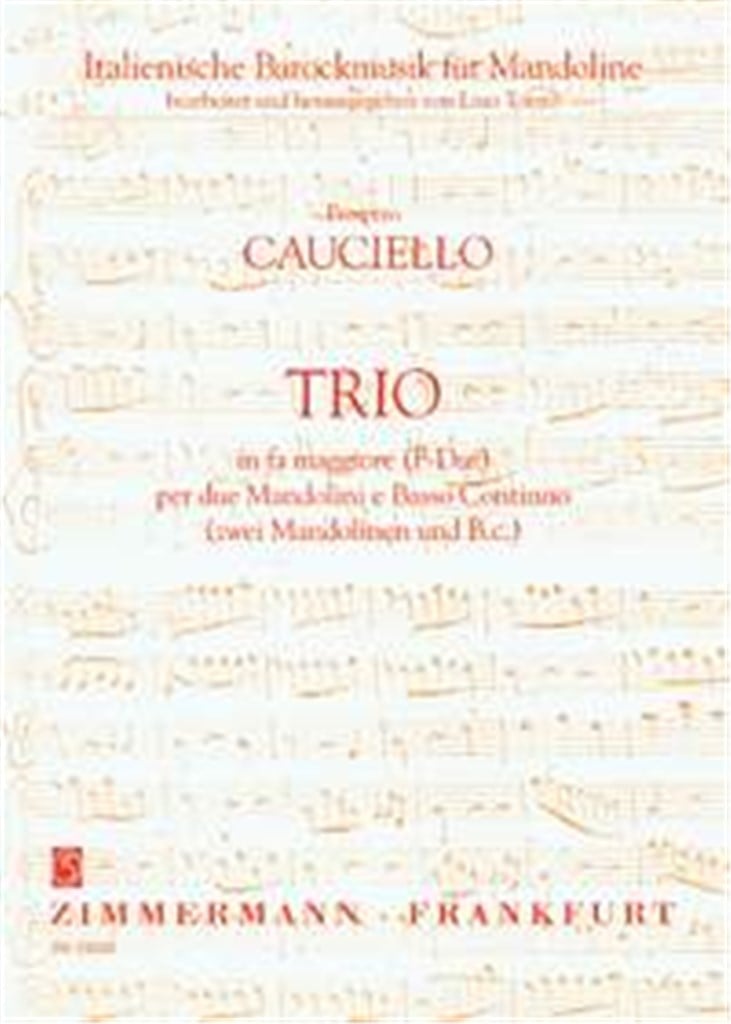 Trio per due Mandolini e Basso Continuo