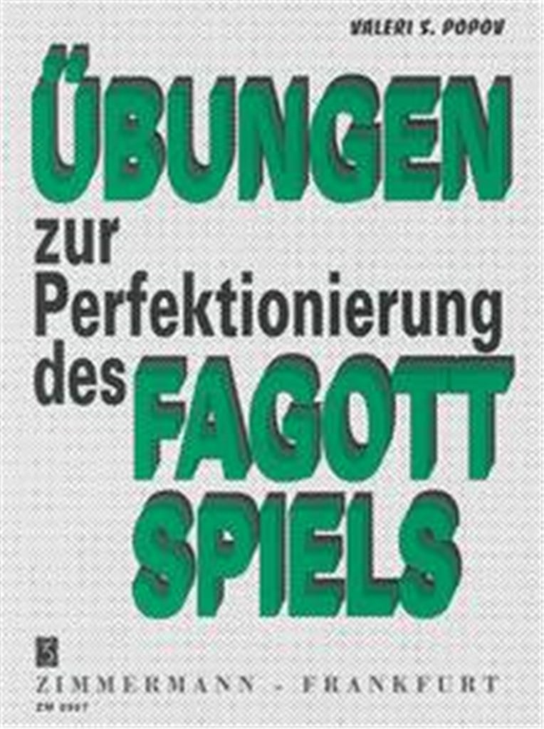 Übungen zur Perfektionierung des Fagottspiels