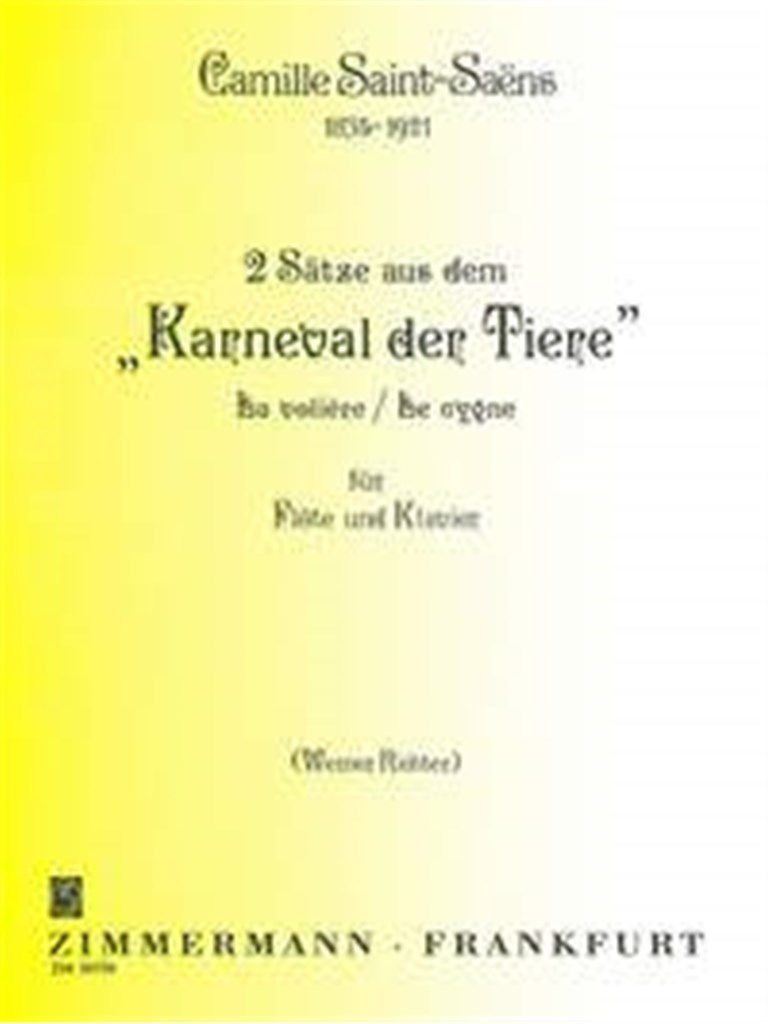 2 Sätze aus dem Karneval der Tiere