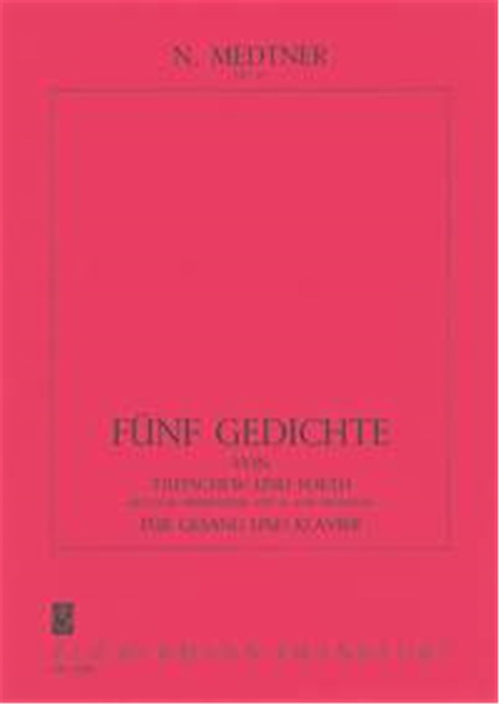 5 Gedichte op. 37