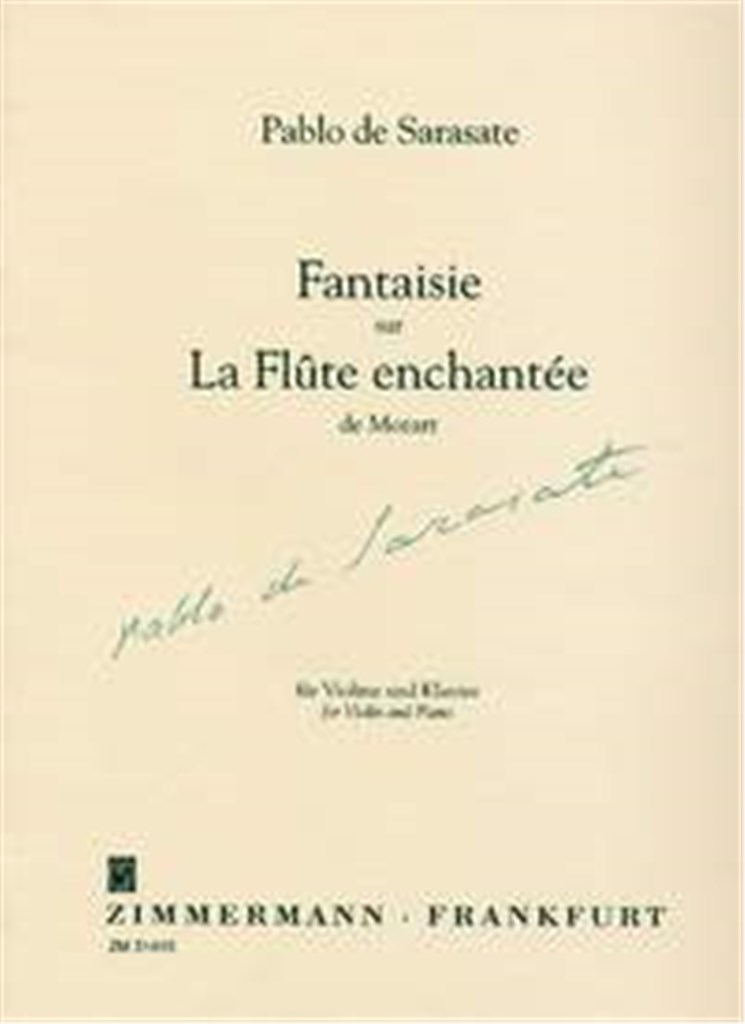 Fantaisie sur La flûte enchantée de Mozart op. 54