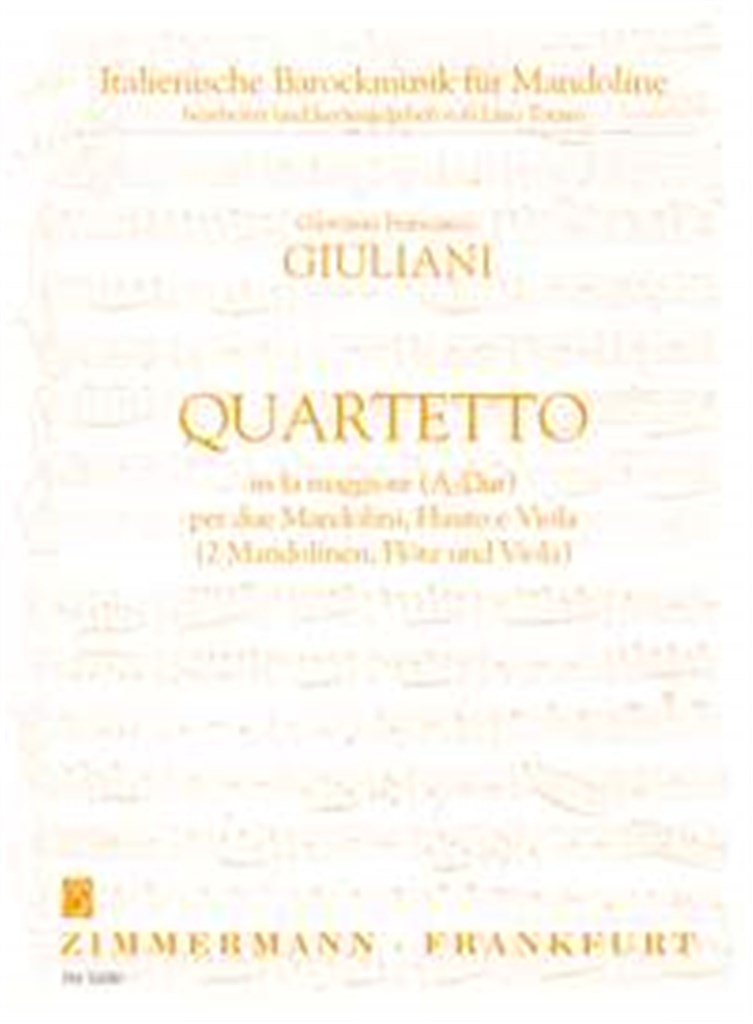 Quartetto in la maggiore (A-Dur)