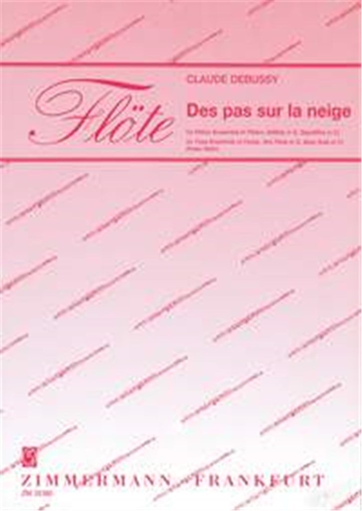 Des pas sur la neige