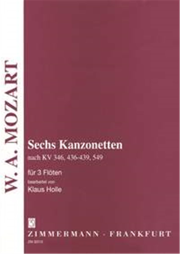 6 Kanzonetten