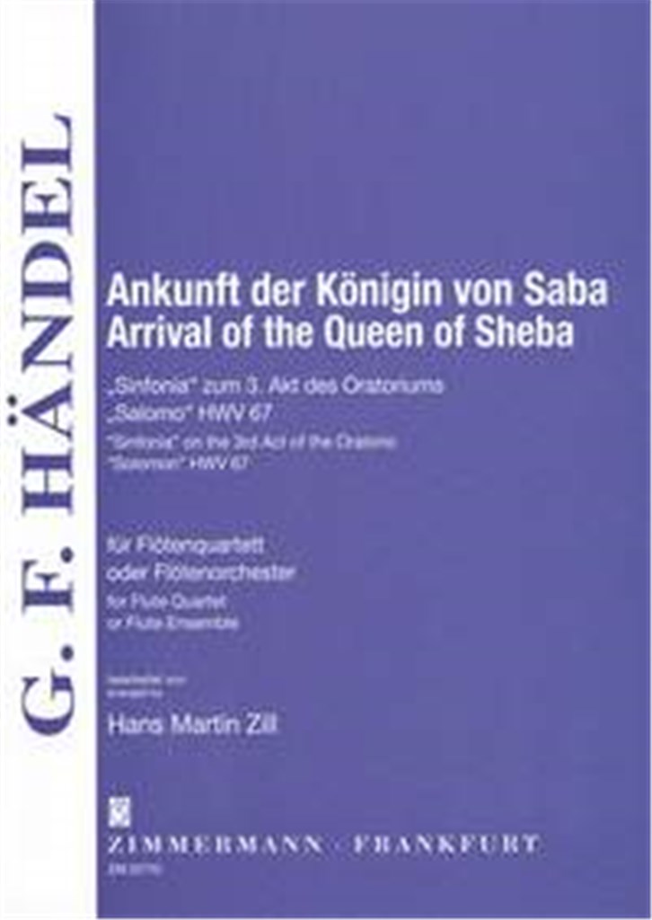 Ankunft der Königin von Saba HWV 67
