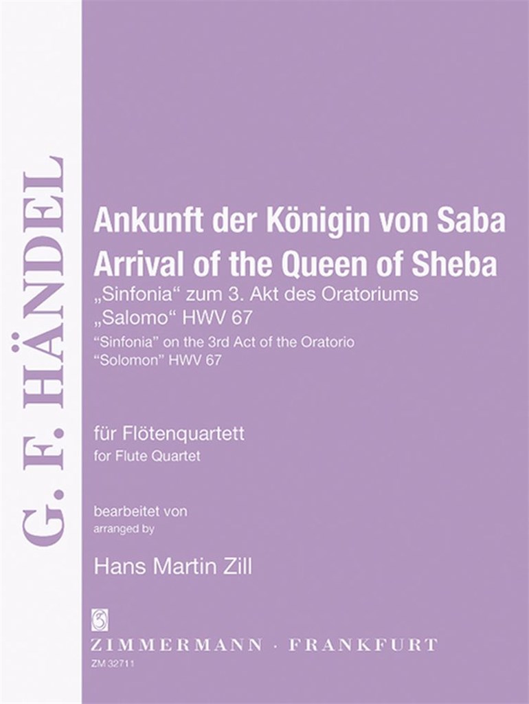 Ankunft der Königin von Saba HWV 67