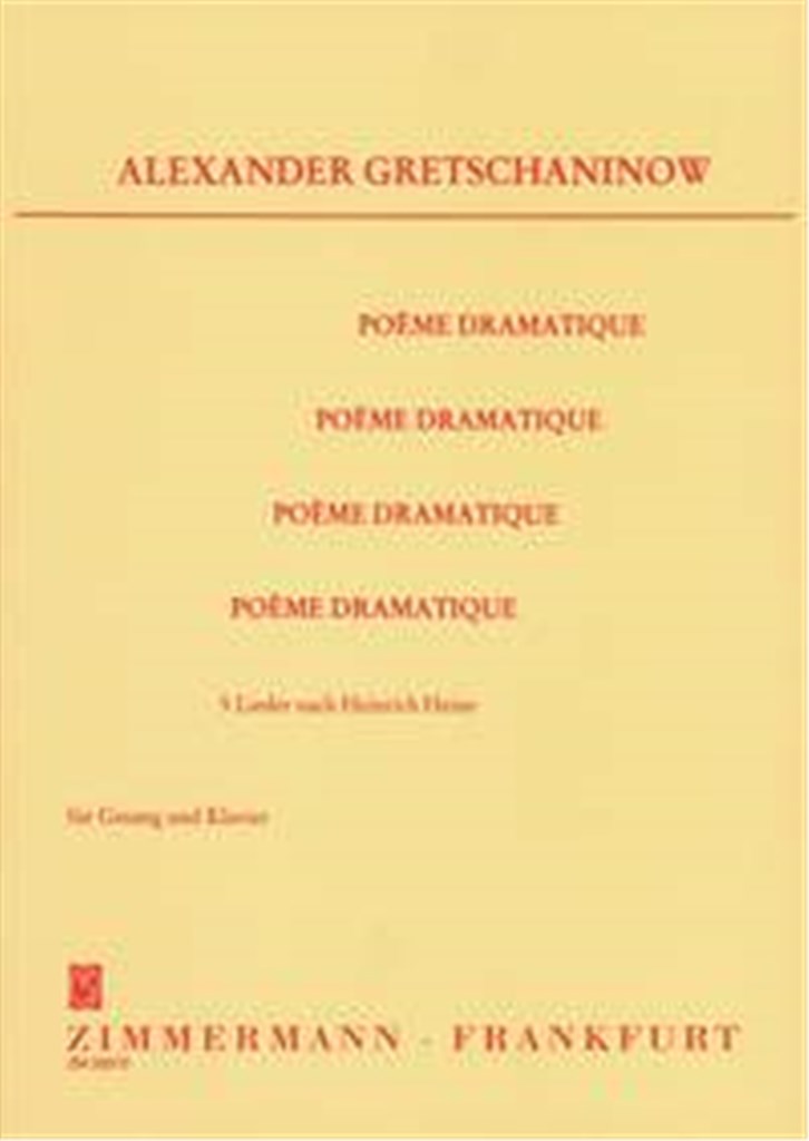Poème Dramatique