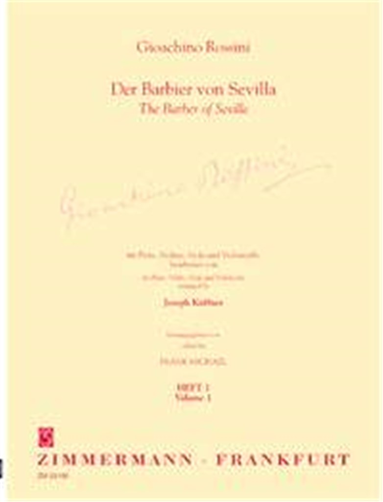 Der Barbier von Sevilla Heft 1