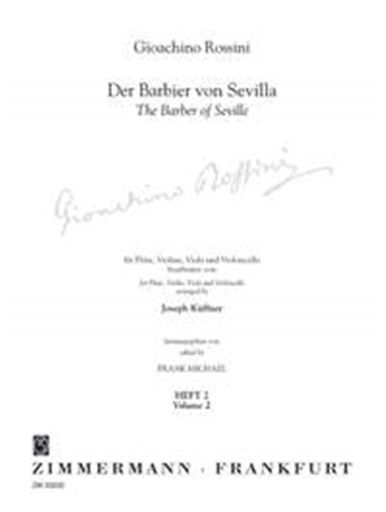 Der Barbier von Sevilla Heft 2