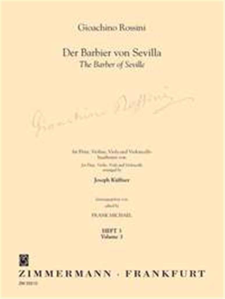 Der Barbier von Sevilla Heft 3
