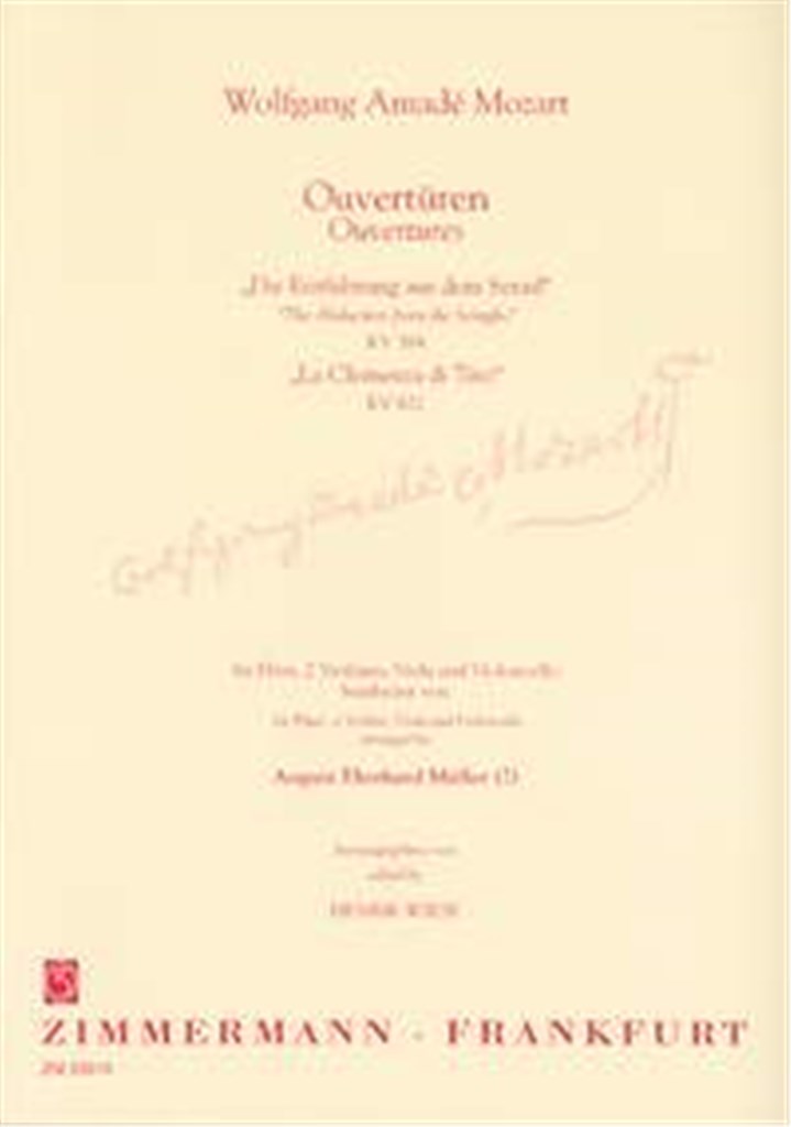 Ouvertüren Zu Die Entführung