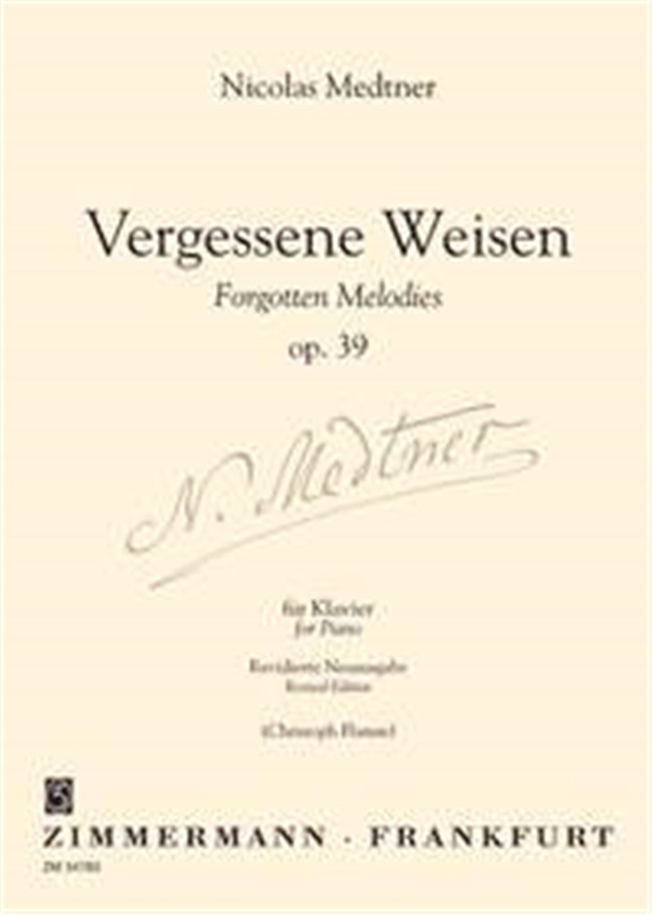 Vergessene Weisen op. 39