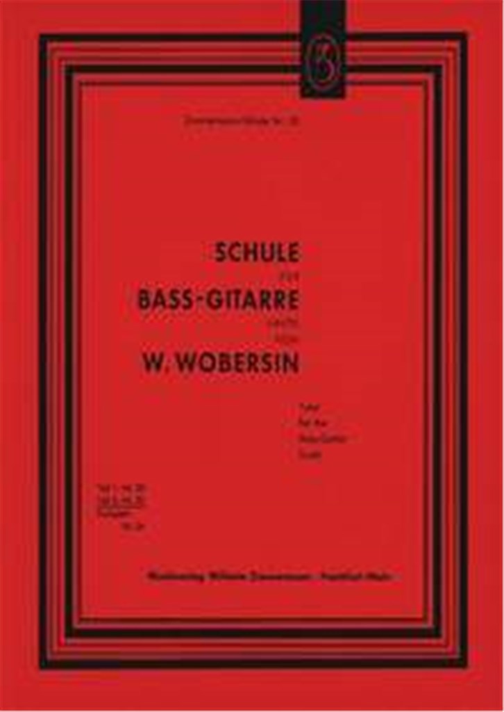 Schule für Bass-Gitarre (Laute) Teil II