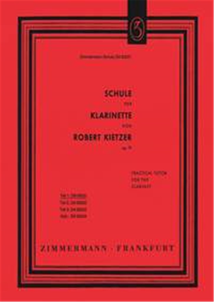 Schule für Klarinette Teil 1