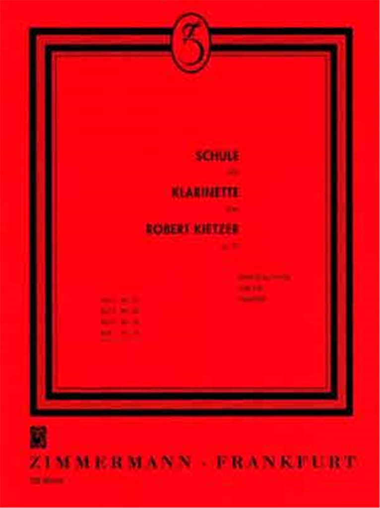 Schule Fur Clarinet Op.79 Compl.