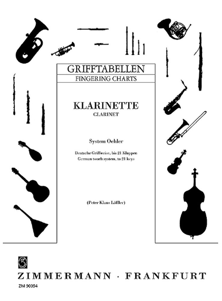 Grifftabelle Für Klarinette System