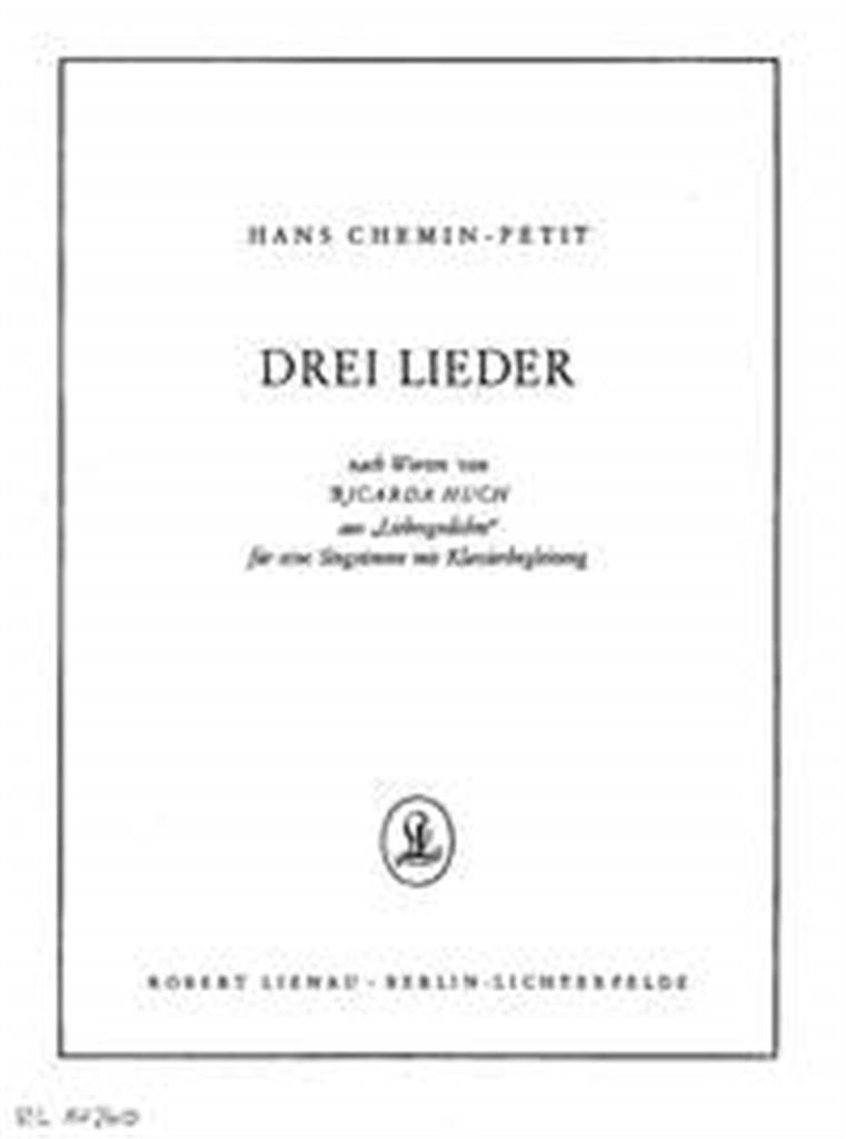Drei Lieder