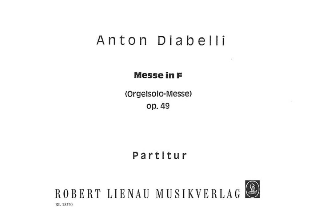 Messe in F op. 49